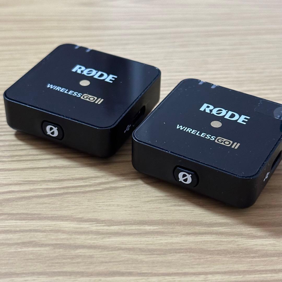 RODE wireless go 2 Microphones ワイヤレスゴーツー