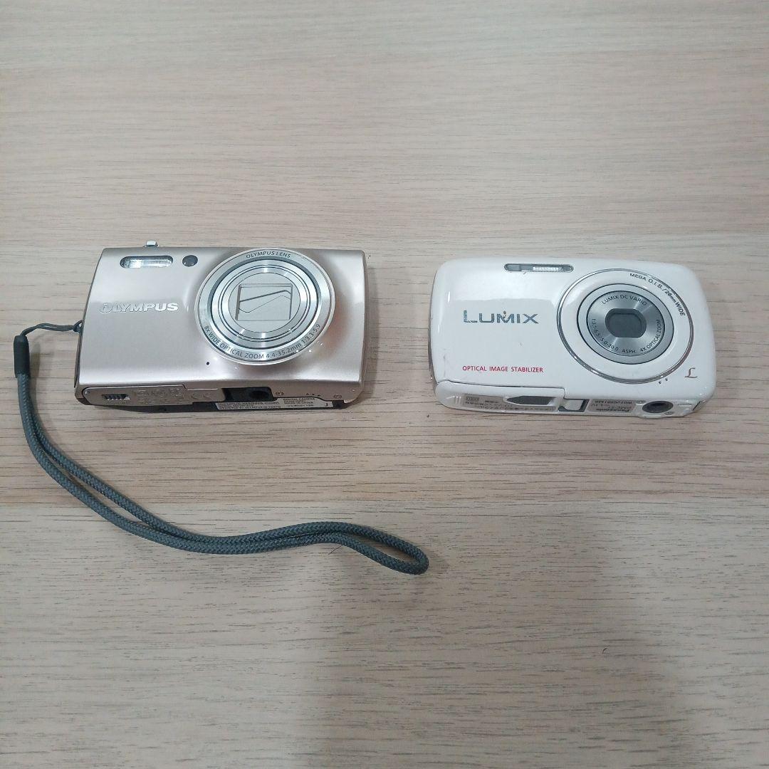 亘*様 OLYMPUS & LUMIX デジタルカメラ 2台セットジャンク