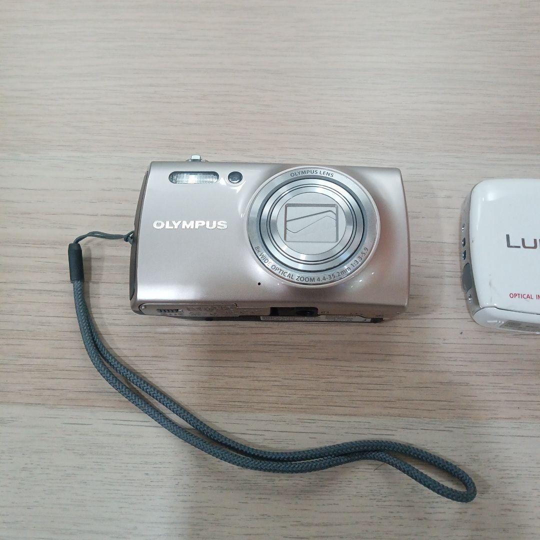亘*様 OLYMPUS & LUMIX デジタルカメラ 2台セットジャンク