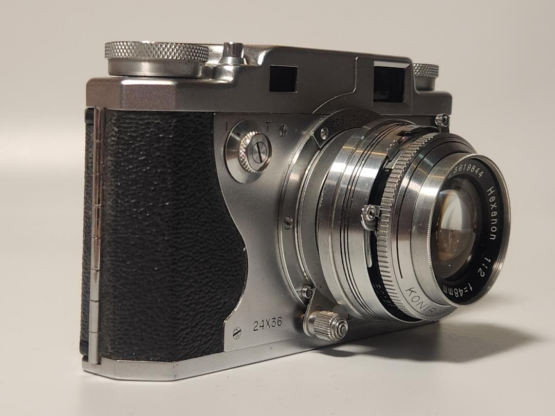 KONICA IIA Hexanon 48mm F2 レンジファインダーカメラ