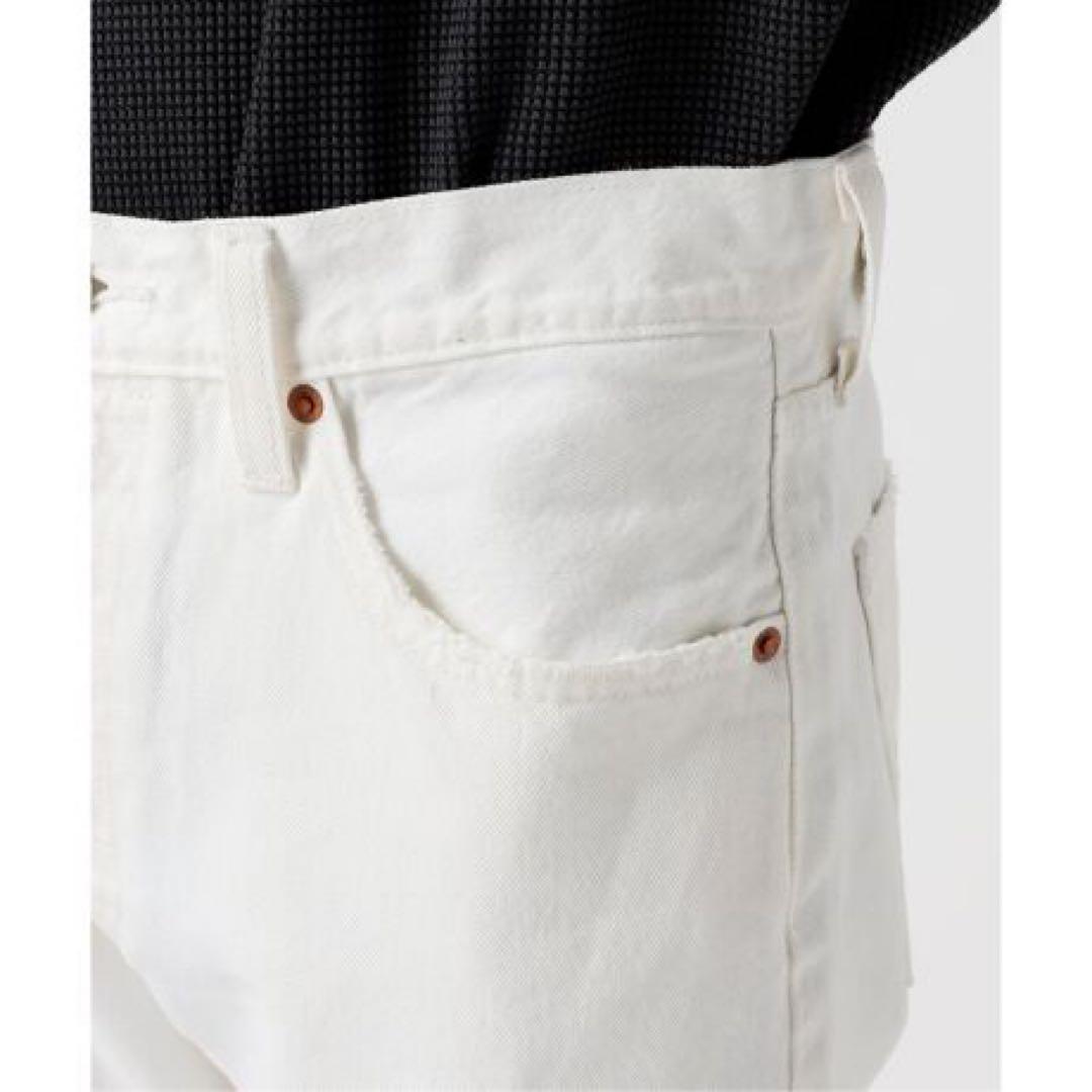 【LEVI’S(R)/リーバイス(R)】別注 501(R) WHITE L28