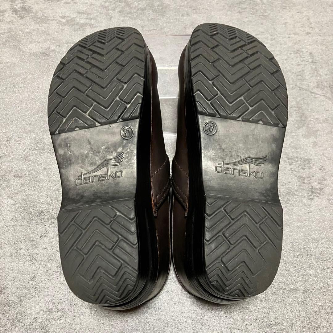 極美品　ダンスコ　プロフェッショナル　オイルドレザー　ブラウン　2195