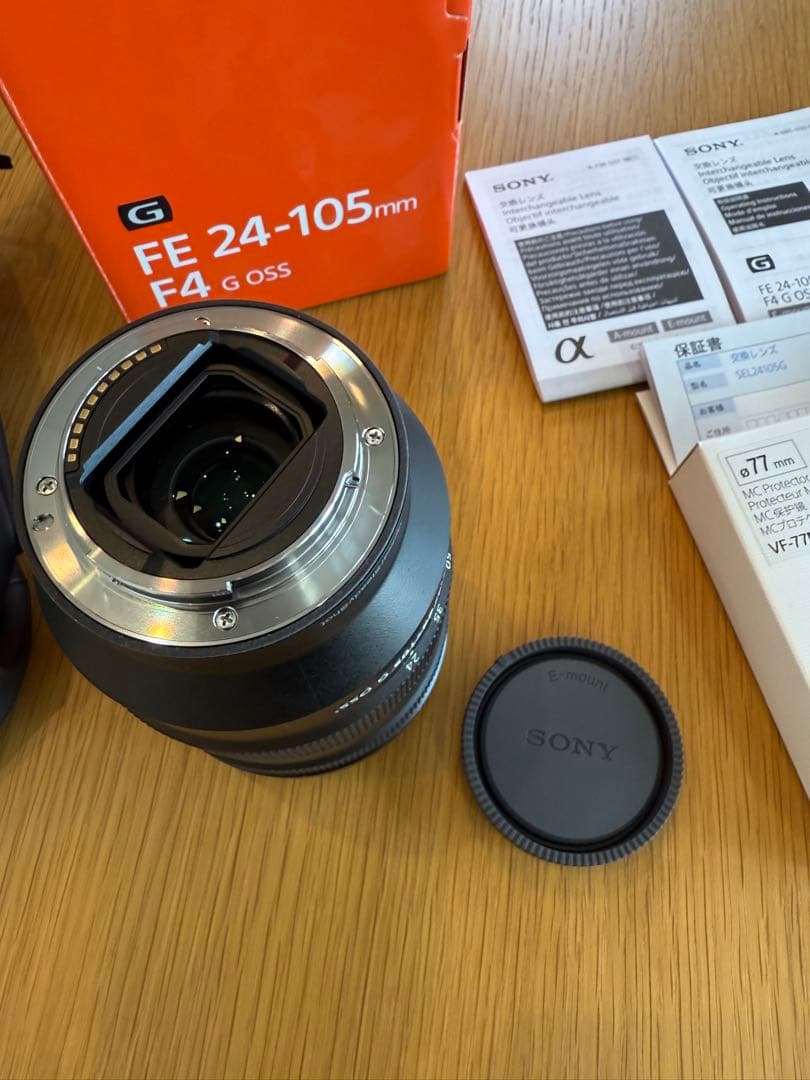 【美品】SONY FE 24-105mm F4 G OSS SEL24105G