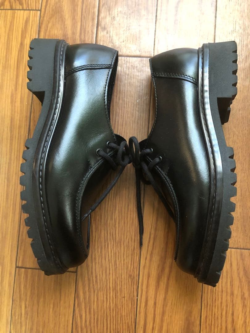 【ほぼ新品】ENESS / エネス / チロリアンシューズ ブラック 36