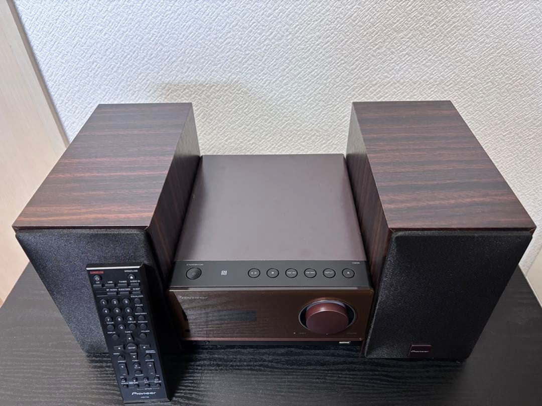 Pioneer X-CM35-T CDコンポ Bluetooth対応 リモコン付