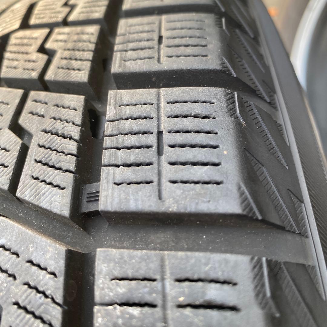◇中古バリ溝ヨコハマ205/60R16+トヨタ平座用アルミスタッドレスセット