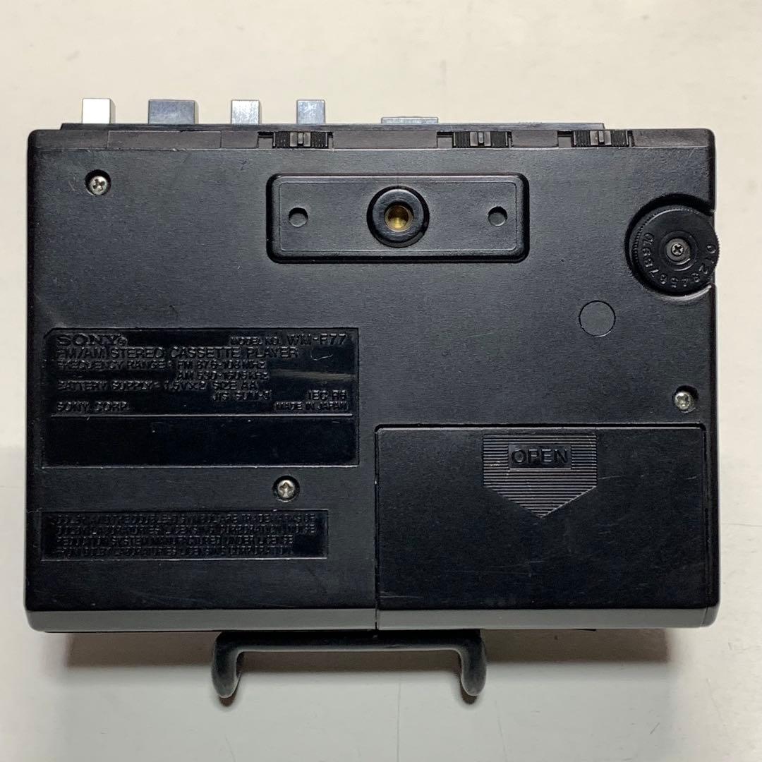 【BUG】SONY WALKMAN WM-F77 カセットウォークマン