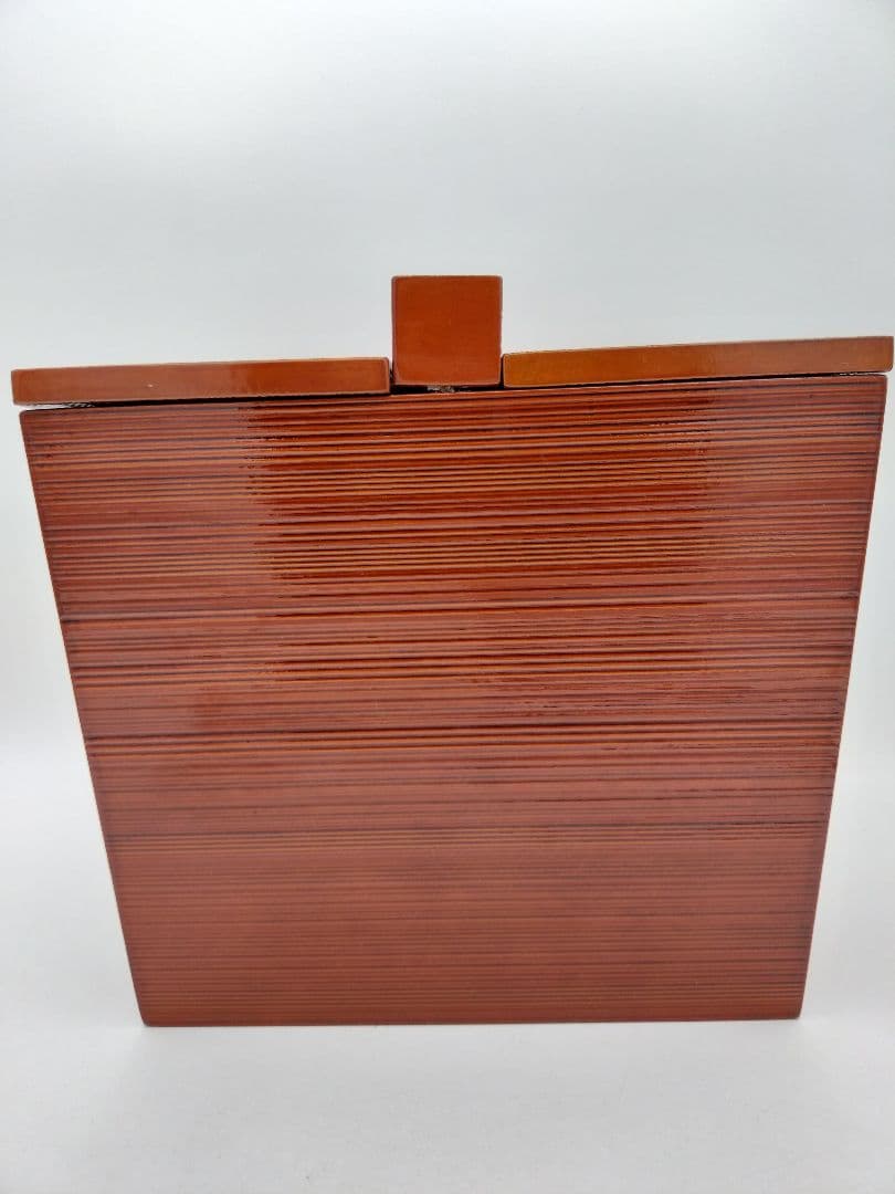 c842 釣瓶水指 春慶塗 紙箱 水漏れ確認済　茶道具 古物