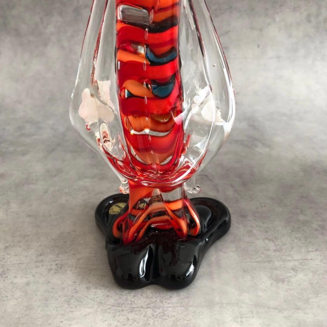 ムラーノガラス ピエロ 人形 ベネチアンガラス　MURANO イタリア製