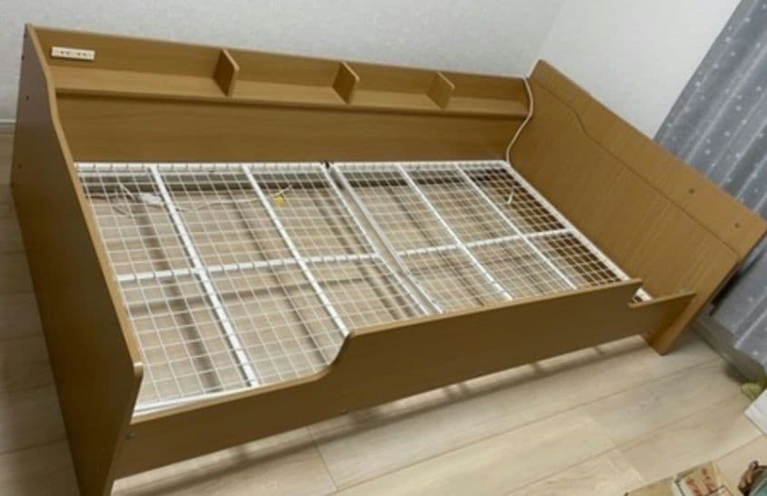 ニトリ　ブラウン システムベッド 引取千葉県柏市