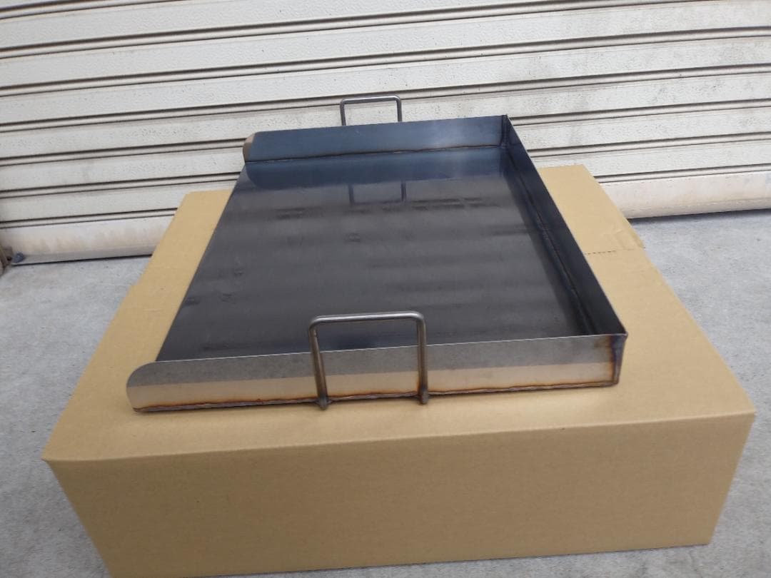 極厚鉄板 持ち手付 少年野球団 ６０×４５ 焼肉 ステーキ パンケーキ 餃子海鮮