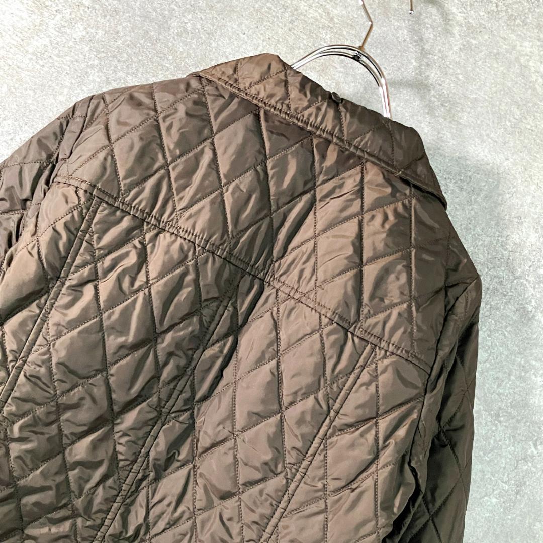 BURBERRY　三陽商会　キルティングコート　長袖　ブラウン　ノバチェック