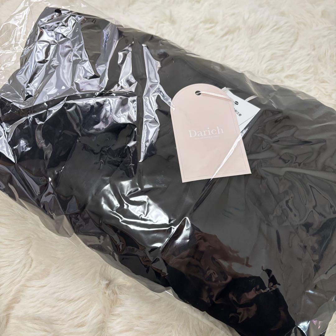 Darich ダーリッチ ドッキングコルセットプリーツ ミニワンピース