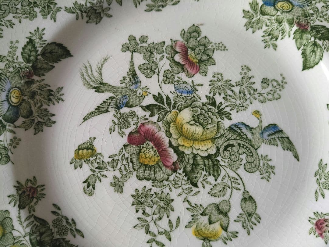 【最終価格!】エノク·ウエッジウッド　ヴィンテージデザートプレート2枚組