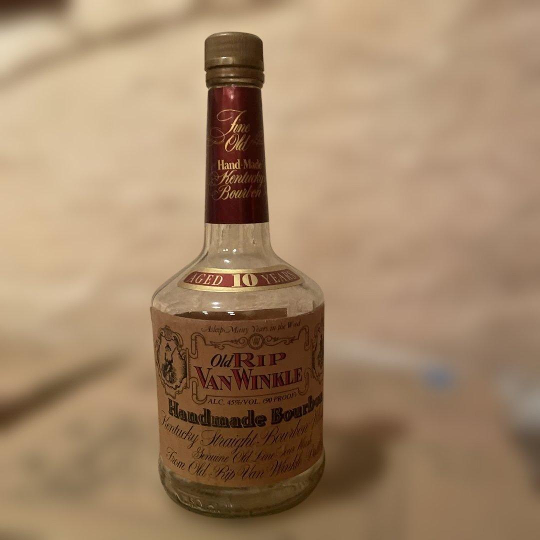 激レア、バーボン、空瓶