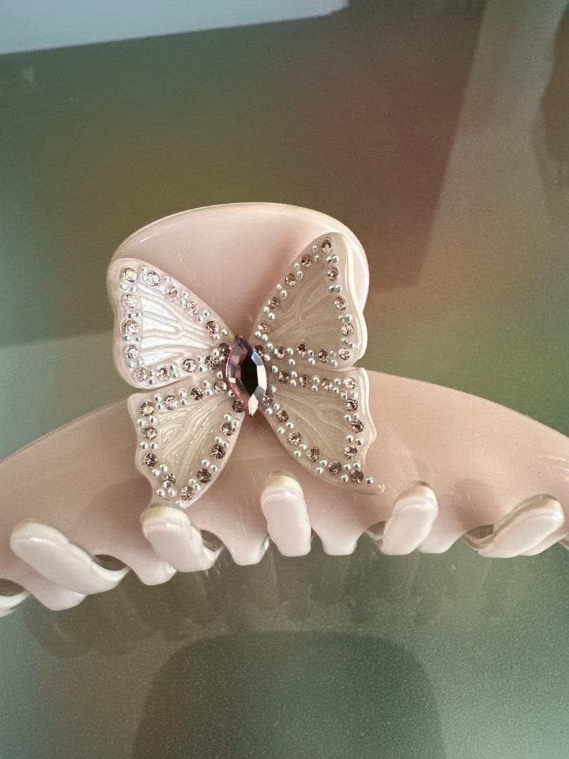 アレクサンドル　ドゥ　パリ　バタフライ　蝶々　ヘア　クリップ　新品未使用