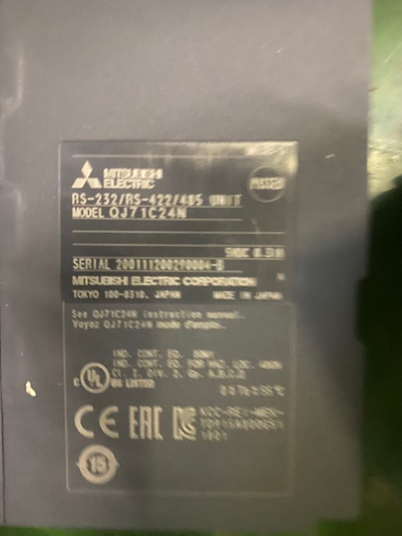 MITSUBISHI ELECTRIC QJ71C24N シリアルユニット