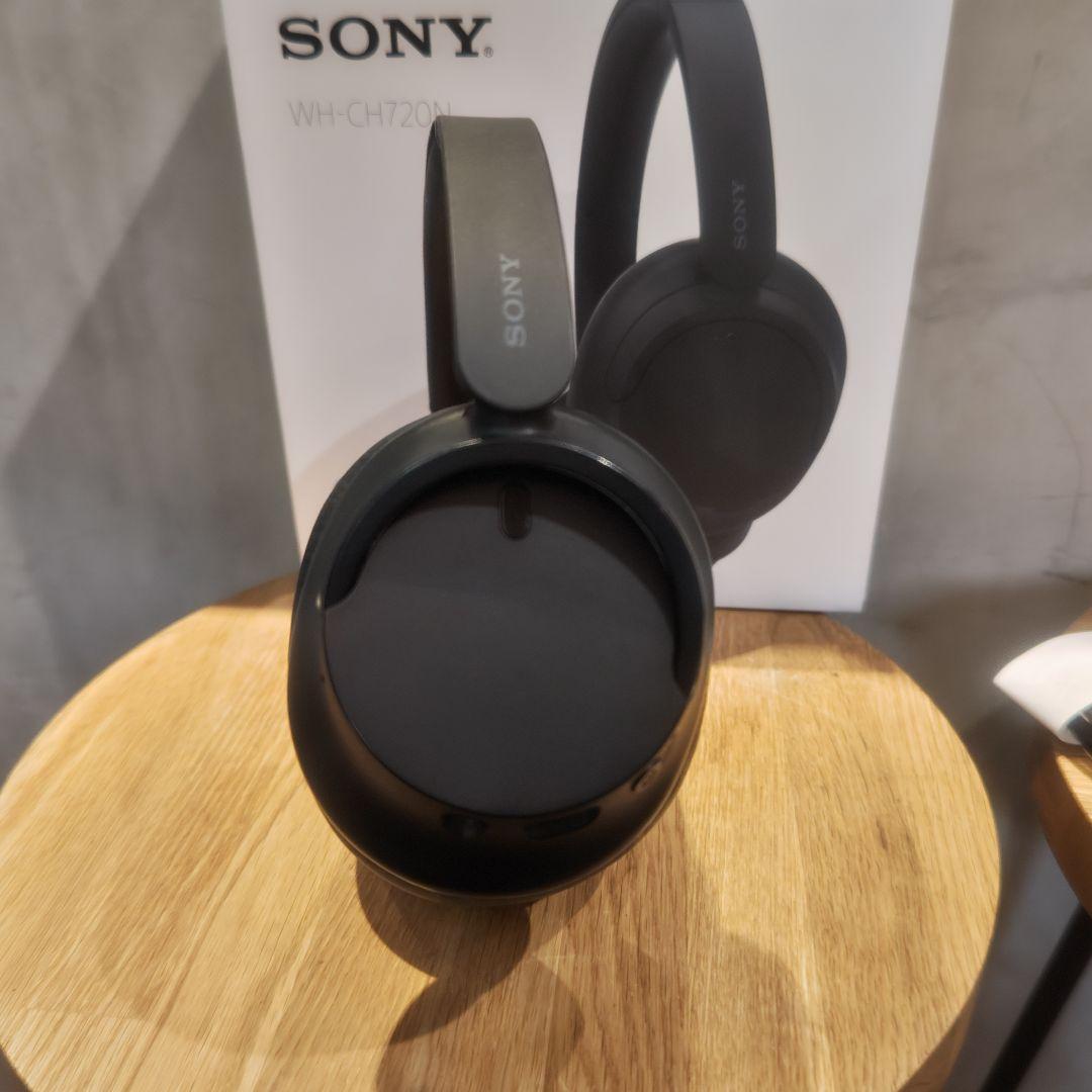 美品 SONY ワイヤレスヘッドホン WH-CH720N ブラック