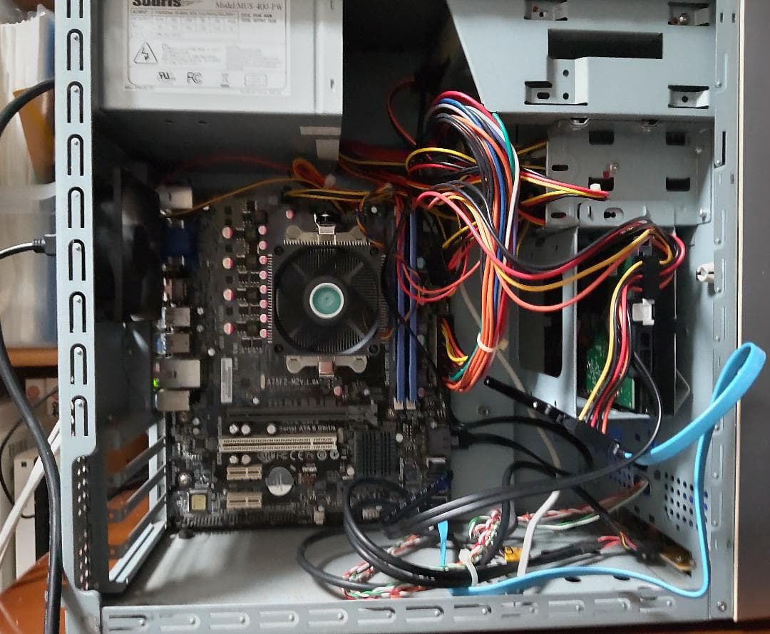 デスクトップPC A10-6800K　SSD　HDD　WIN11最新24H2