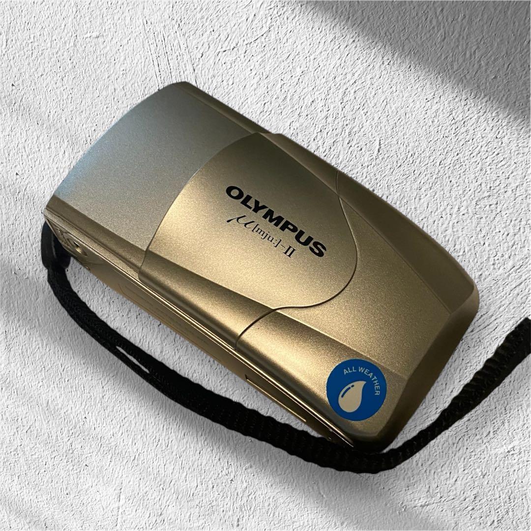 美品☆【OLYMPUS 】μ (mju) II レアな単焦点レンズ