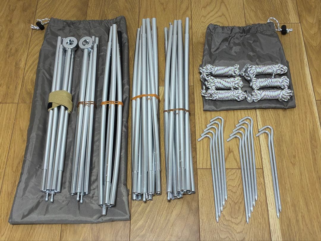 スノーピーク ランドネストドームM、マットシートセット