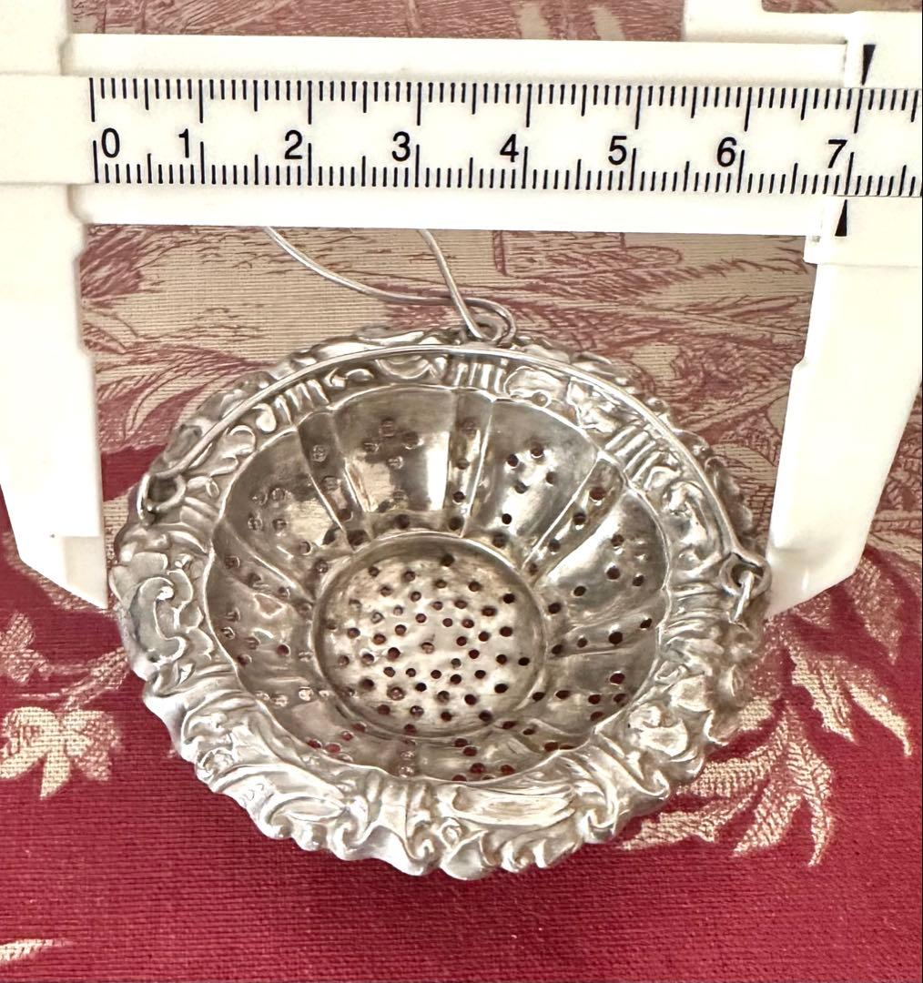 フランスアンティーク　パソワール　ティーストレーナー