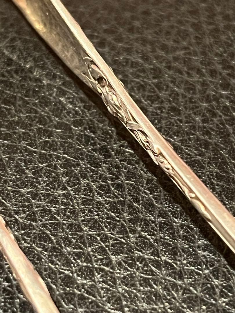 ピュイフォルカ　純銀製　950 トング　フランスアンティーク　スターリング