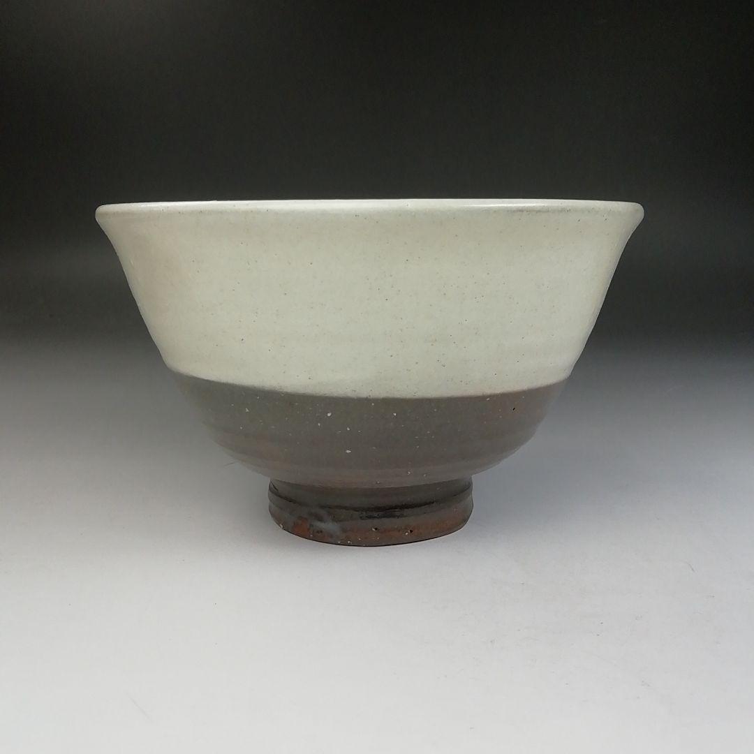 Ｔ７３６　茶碗　『無地刷毛目茶碗』『原清和 造』　共箱　抹茶碗　茶道具