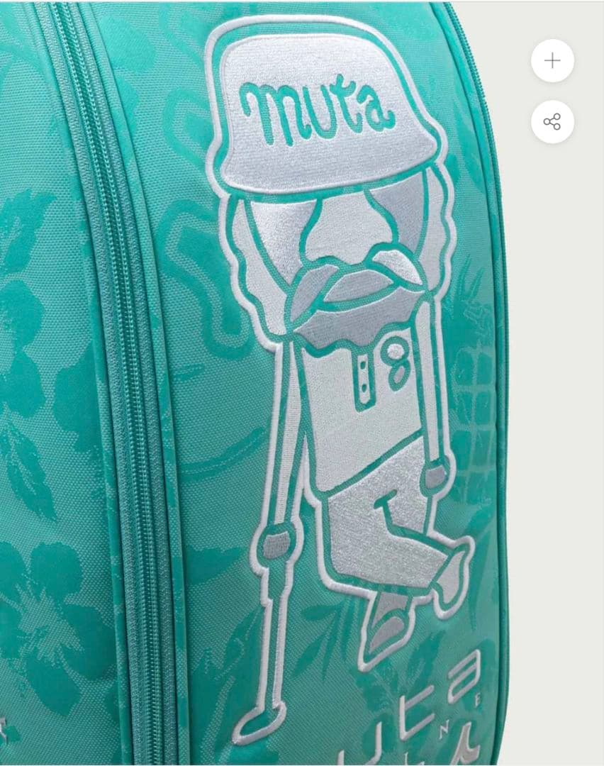 【新品・未使用】muta ムータ 新作キャディバッグ ターコイズ