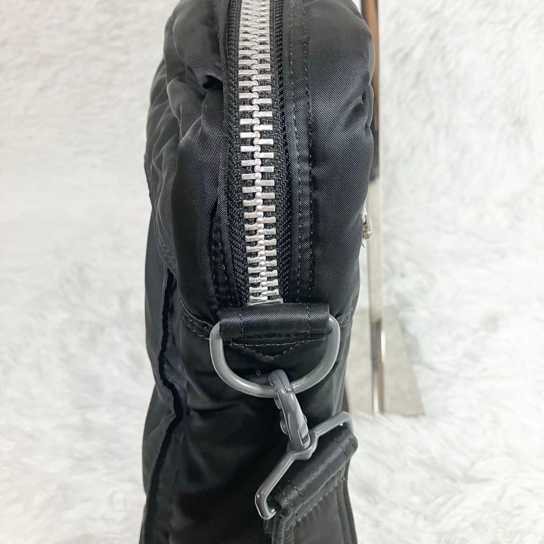 ポーター タンカー 2WAY ブリーフケース 黒 ナイロン ビジネスバッグ　A4