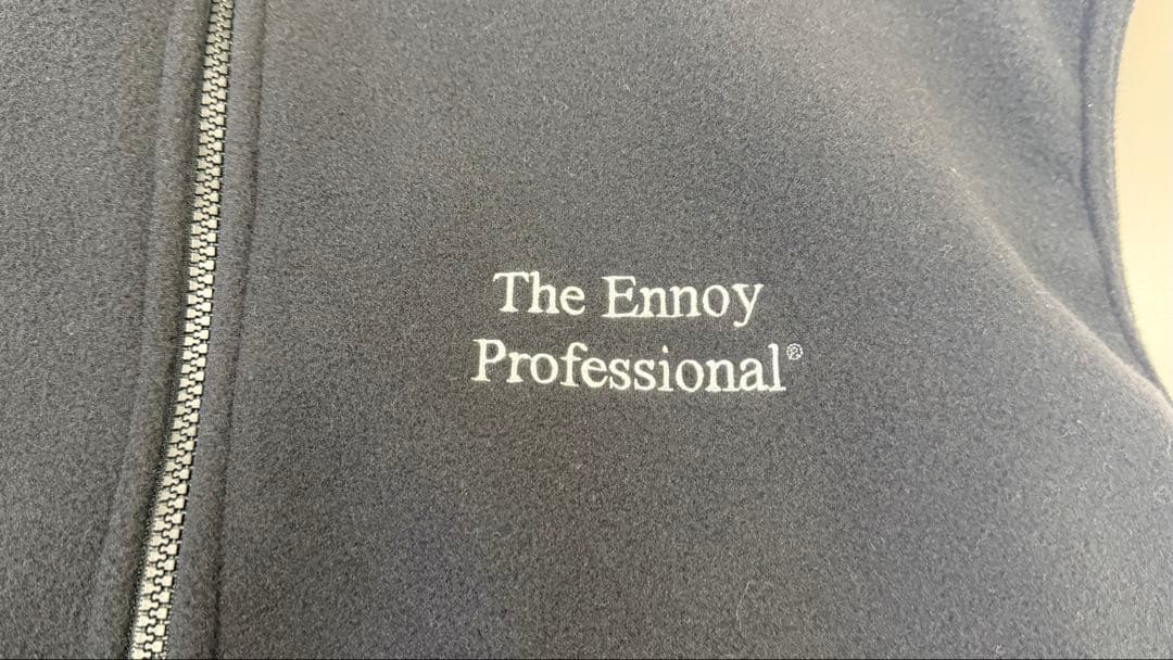 The Ennoy Professional フリースベスト XXL ブラック