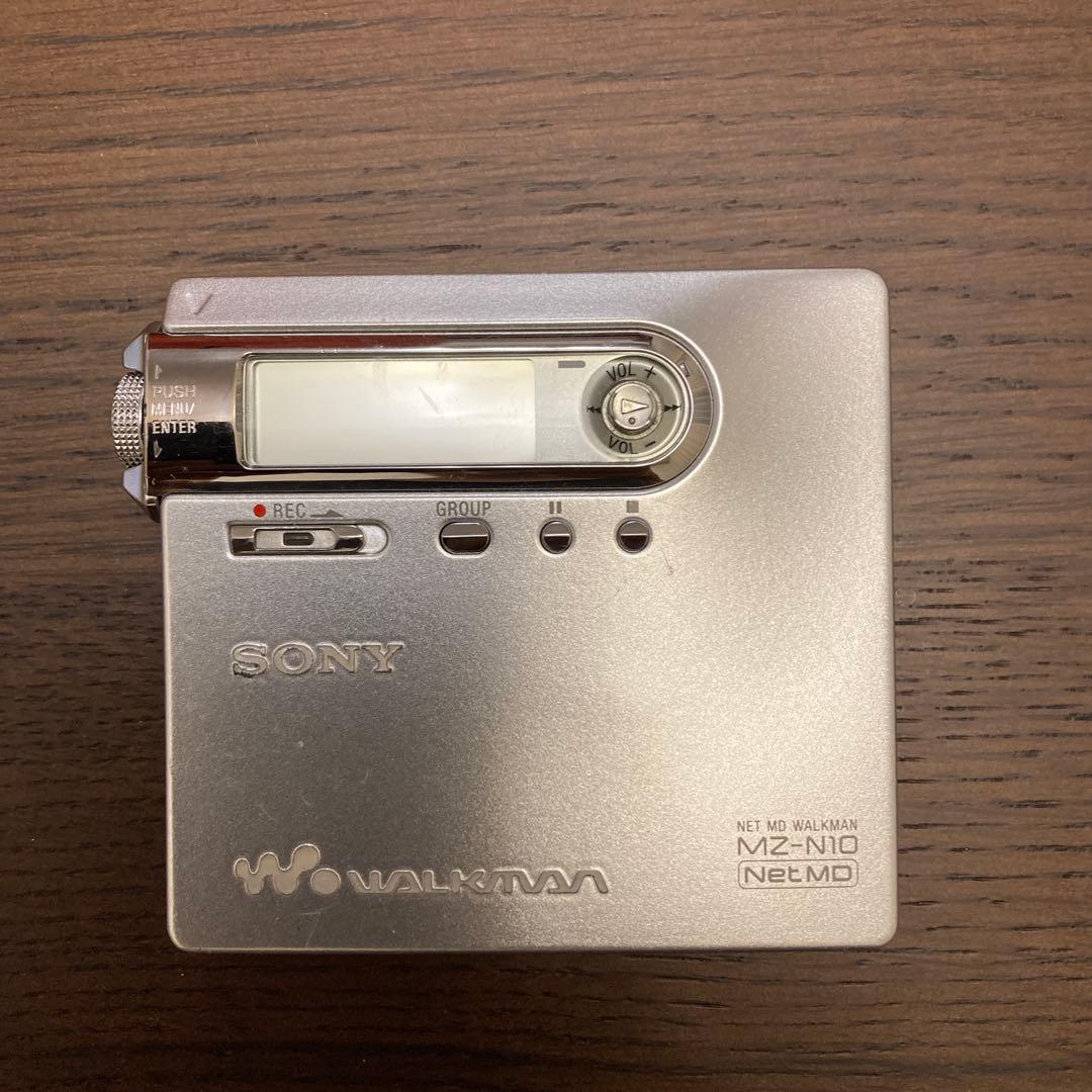 【ジャンク品】SONY ポータブルMDプレーヤー MZ-N10