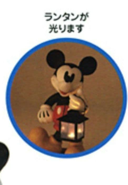 廃盤品　レア　ガーデンスタチュー　ミッキーマウス ランタン付き　置物　オブジェ