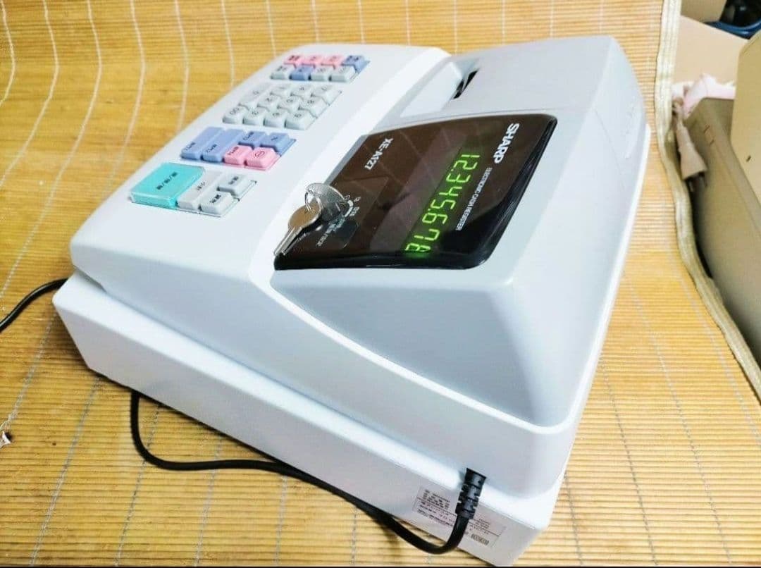 シャープレジスター　XE-A127　簡単便利特殊　送料込　141516