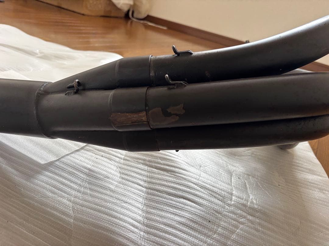 バイク cb1100 sc65 龍神マフラーオリジナル手曲げショート菅