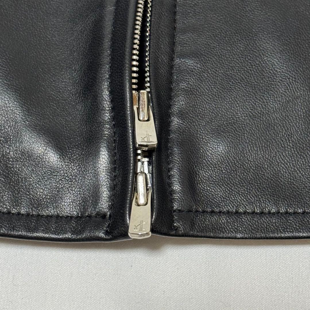 美品✨　エストネーション　ライダース　シングル　ラムレザー　ESTNATION