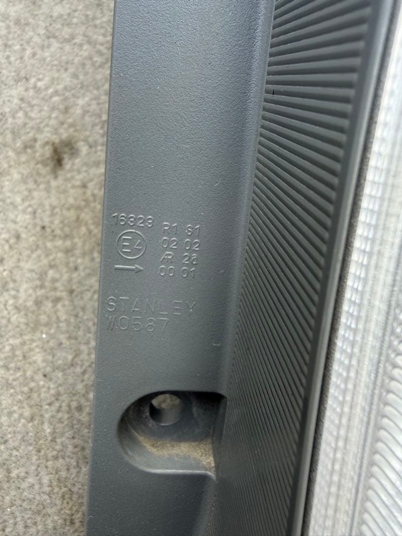 ホンダ　RK5 ステップワゴン スパーダ　後期純正テールライト　左右セット