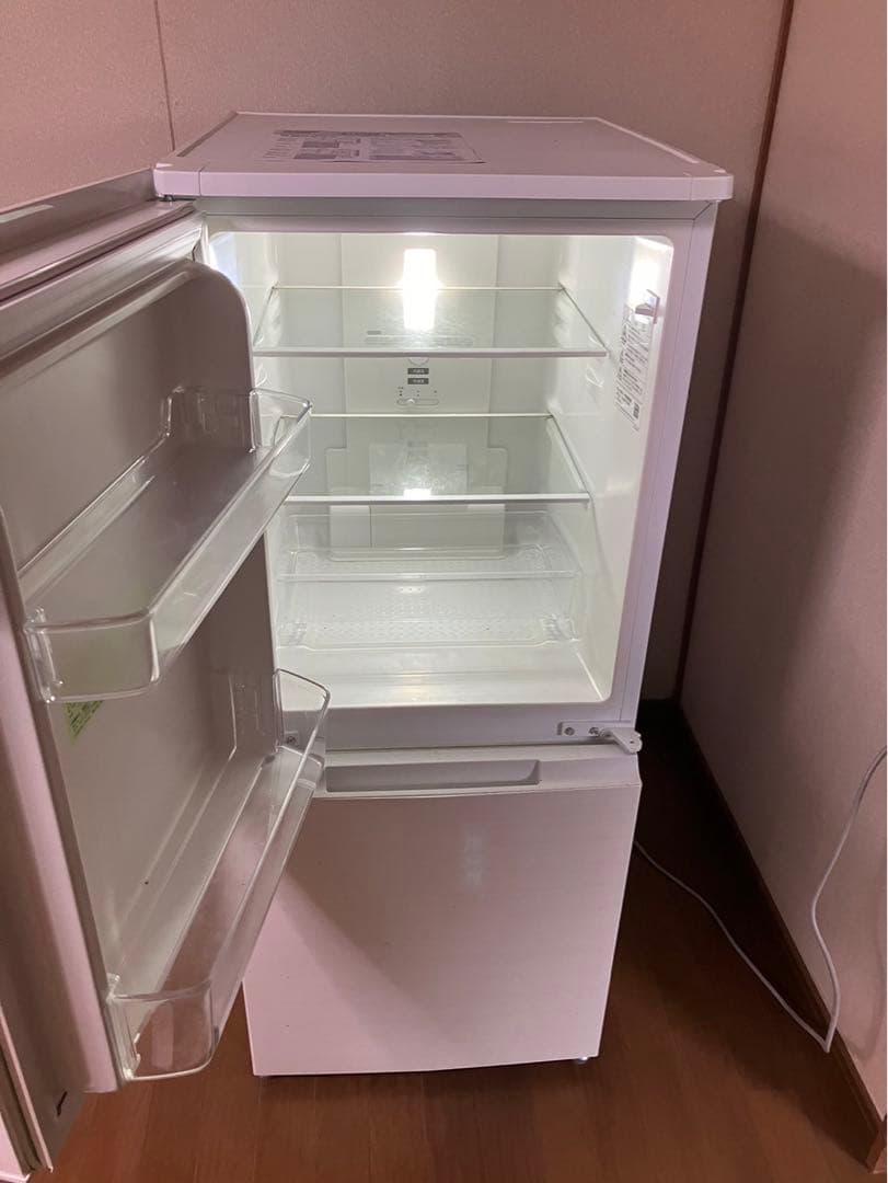 シャープ 冷蔵庫 SJ-D15G-W 152L 2021年製