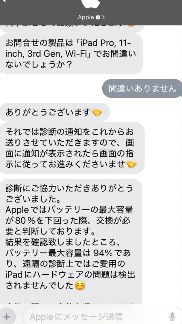 [3/10まで]　iPadPro11インチ第3世代128GB 純正品ケース付き