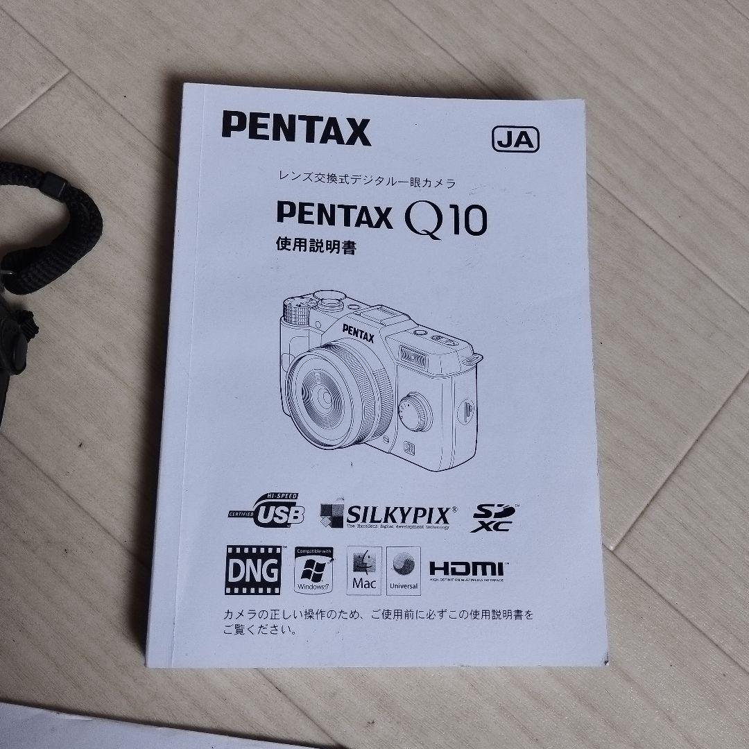 PENTAX ペンタックス ミラーレス一眼 Q10 ボディ シルバー