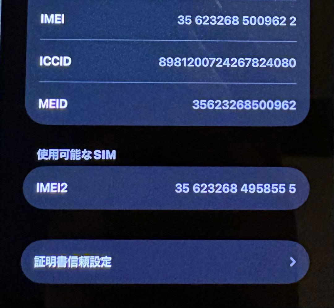 Apple iPhone 13 mini ブルー 256GB未使用