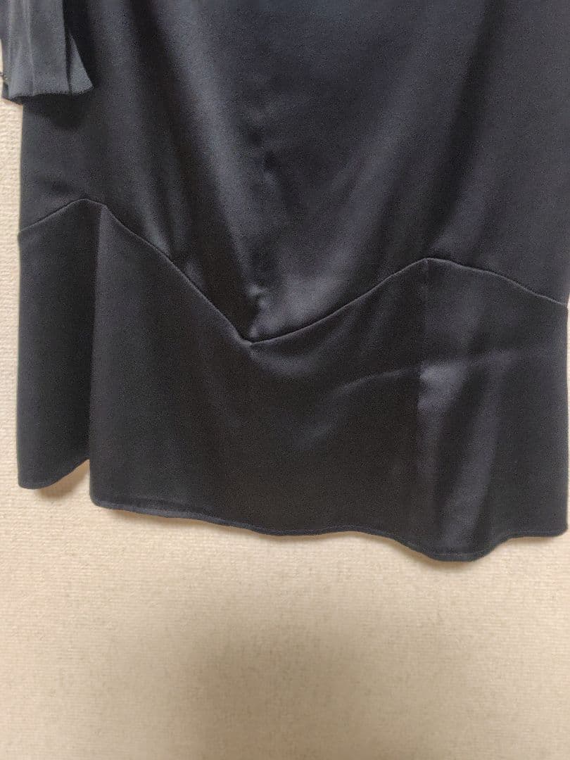 本日限定価格【CHANEL】ブラックシルクワンピース