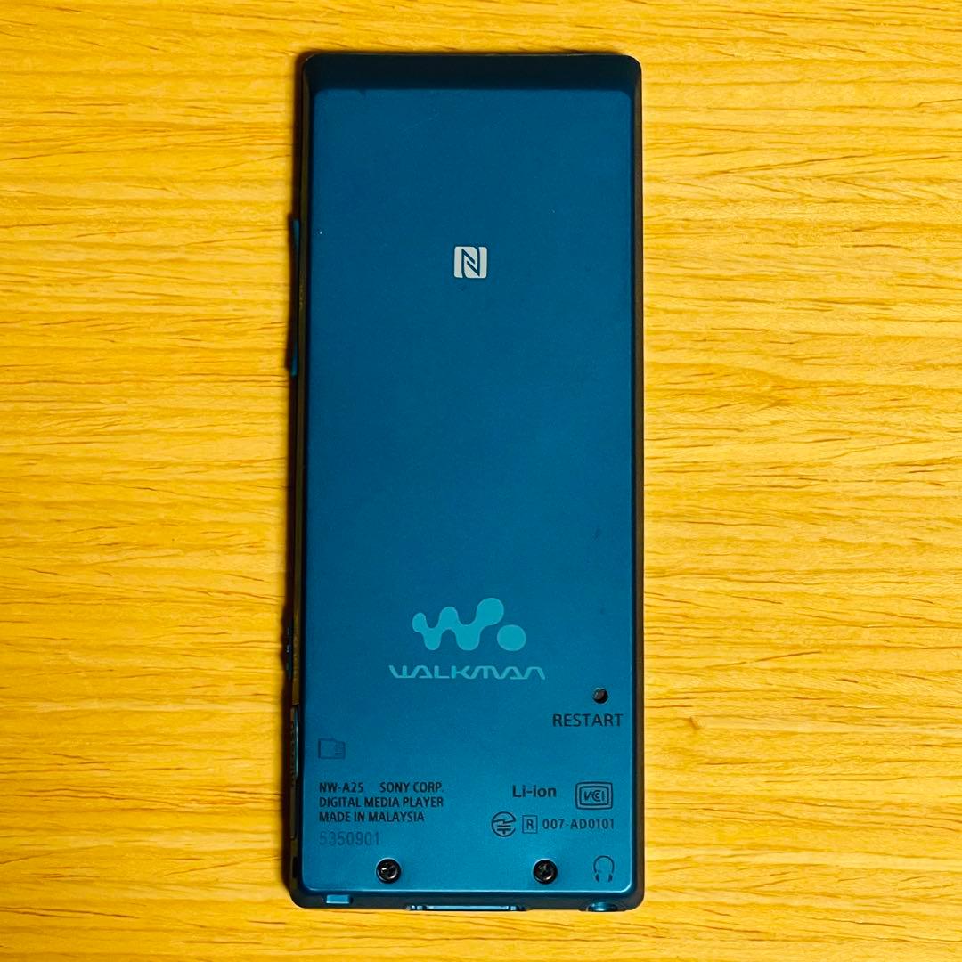 【美品】SONY NW-A25 16GB シリコンカバー・ノイキャンイヤホン付き