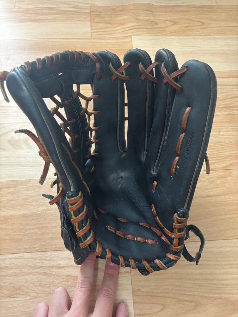 【再値下げ中‼️】アシックス 硬式グラブ ゴールドステージ 外野手用