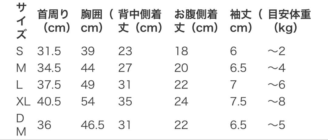 新品未使用✨moncheri DMサイズ