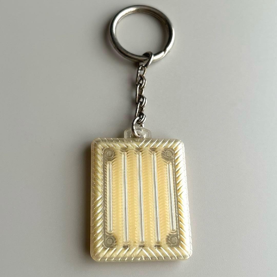 フレンチキーホルダー　マリアとイエス　聖人　絵が変わる　希少