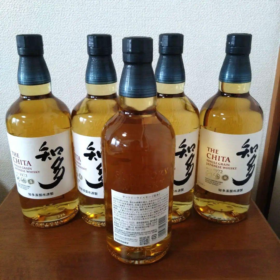 白州 700ml 1本＆知多 700ml 5本＆山崎 180ml 1本　計7本