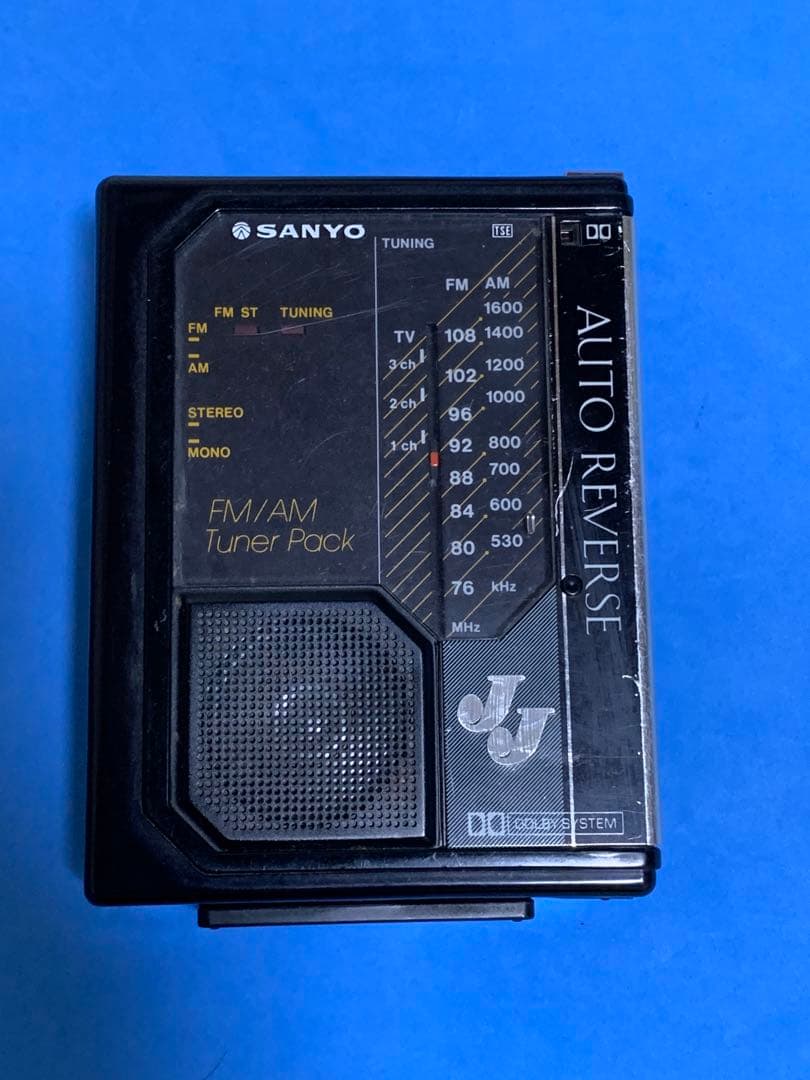 SANYO MR-JJIIカセットプレーヤー動作品