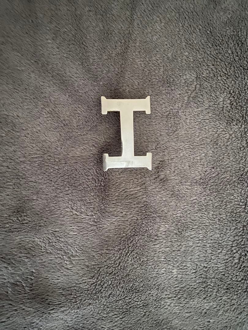 HERMES H型バックル ブラックレザーベルト