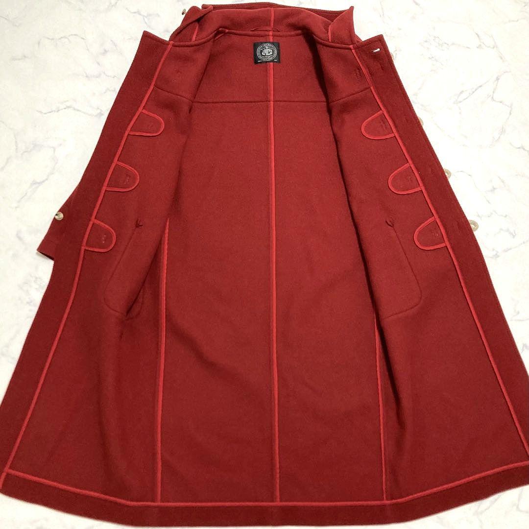 希少色 J.PRESS ダッフルコート ヘリンボーン メンズ フード XL〜相当